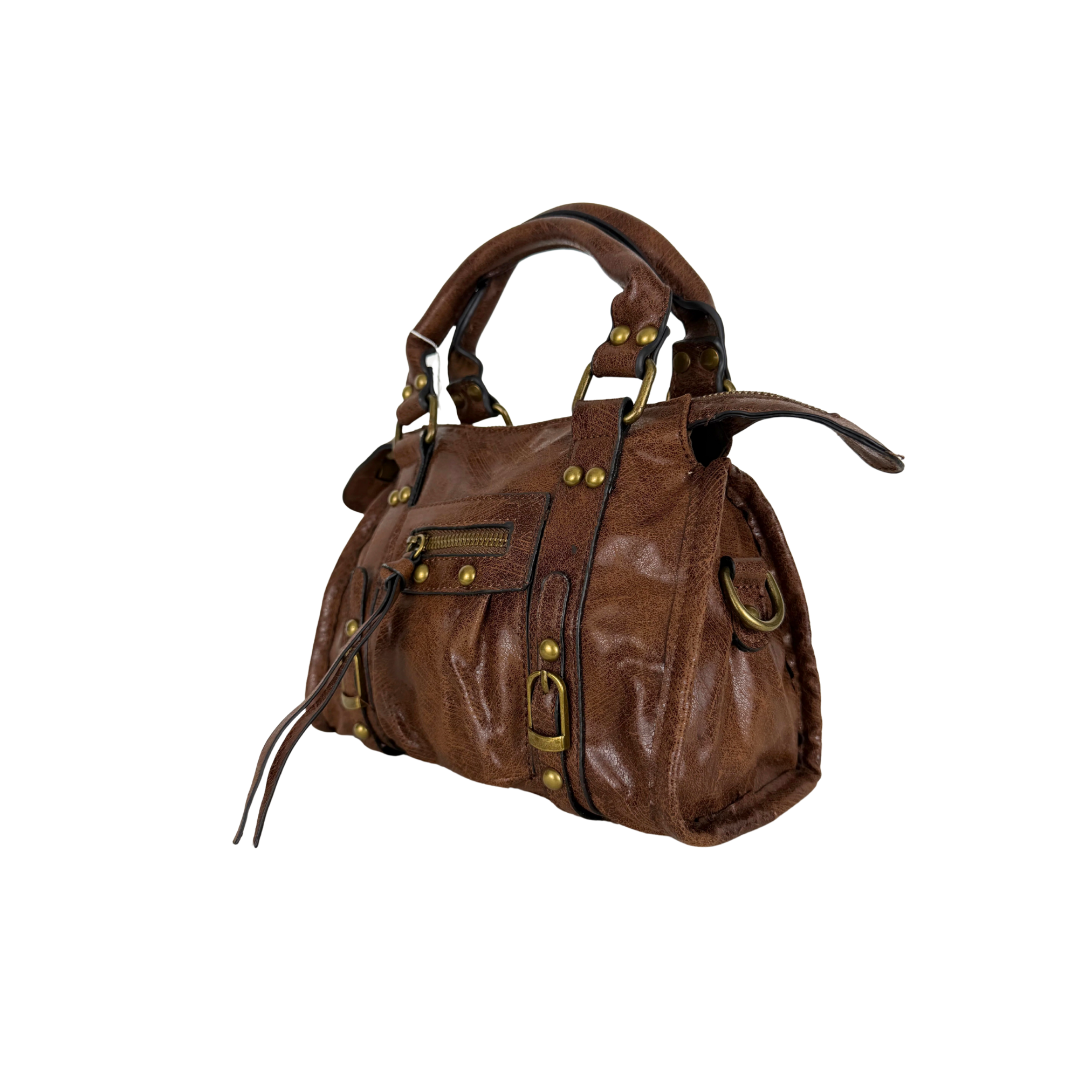City bag Mini marrone
