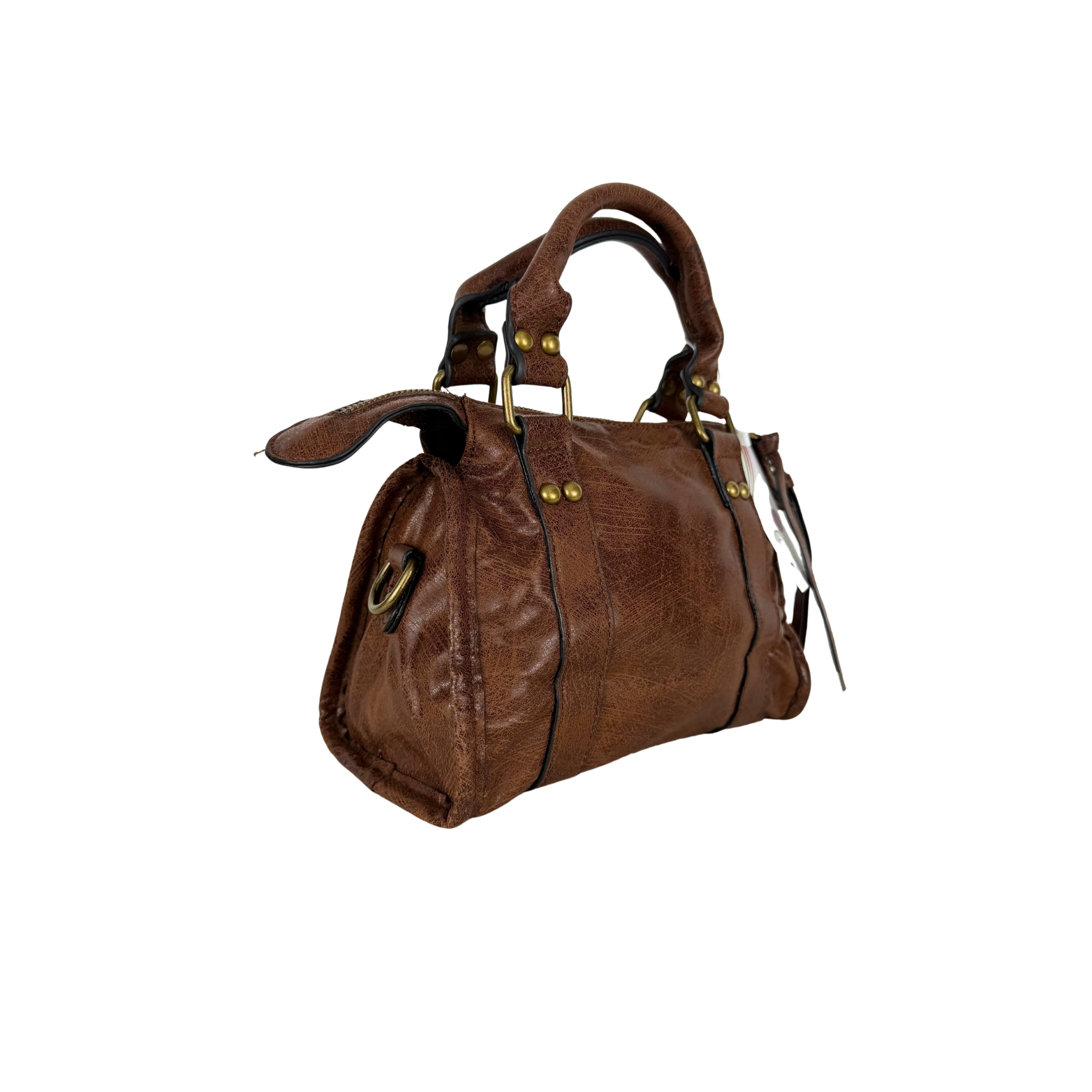 City bag Mini marrone