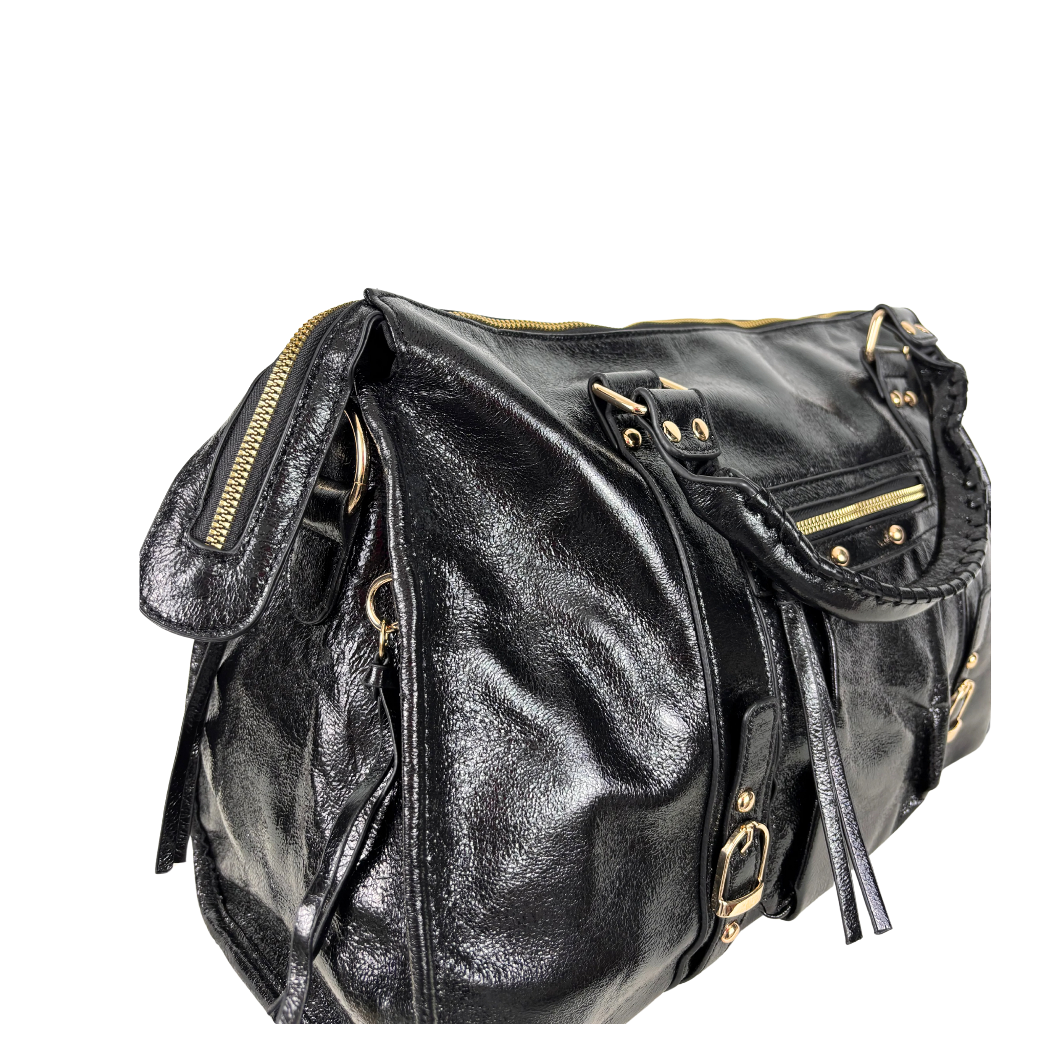 City bag Maxi Metallo