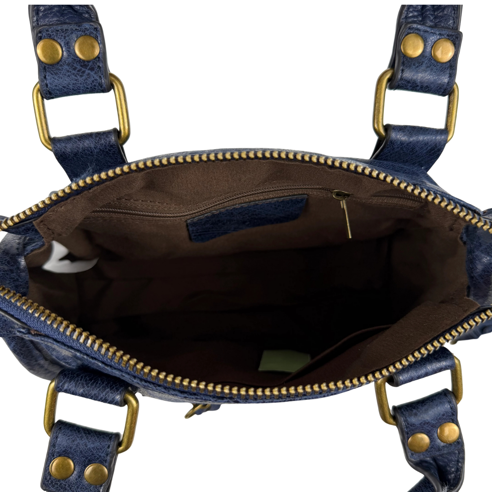 City bag Mini Blu marino