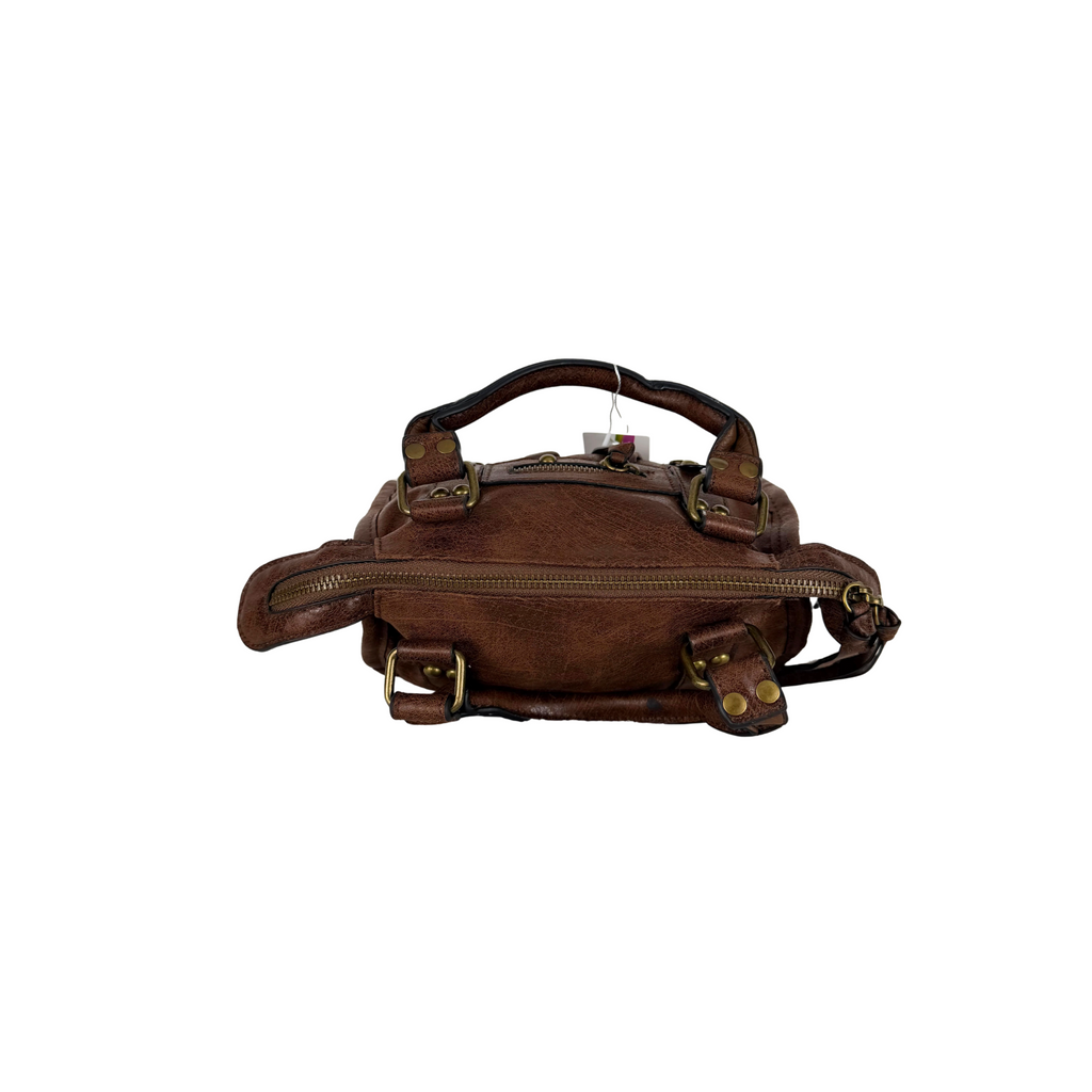 City bag Mini marrone