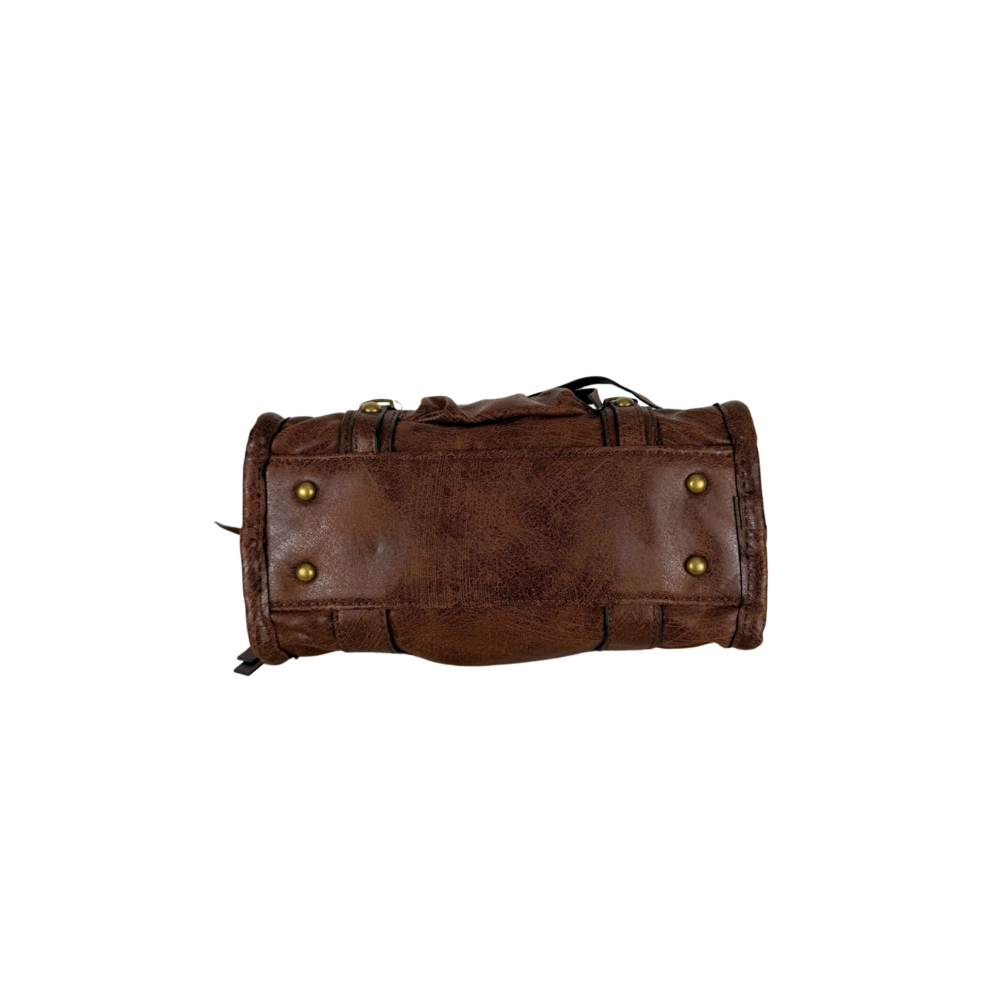 City bag Mini marrone