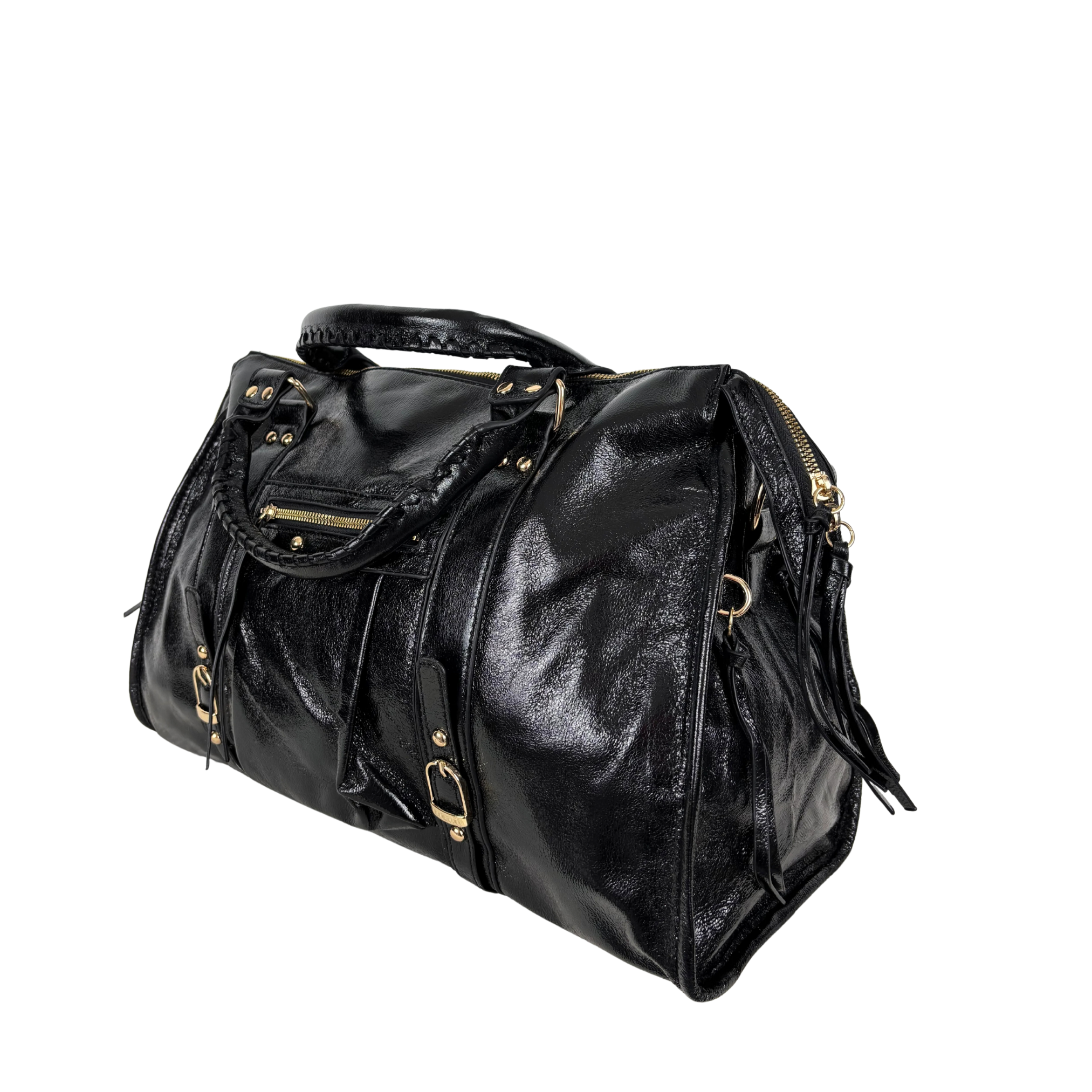 City bag Maxi Metallo