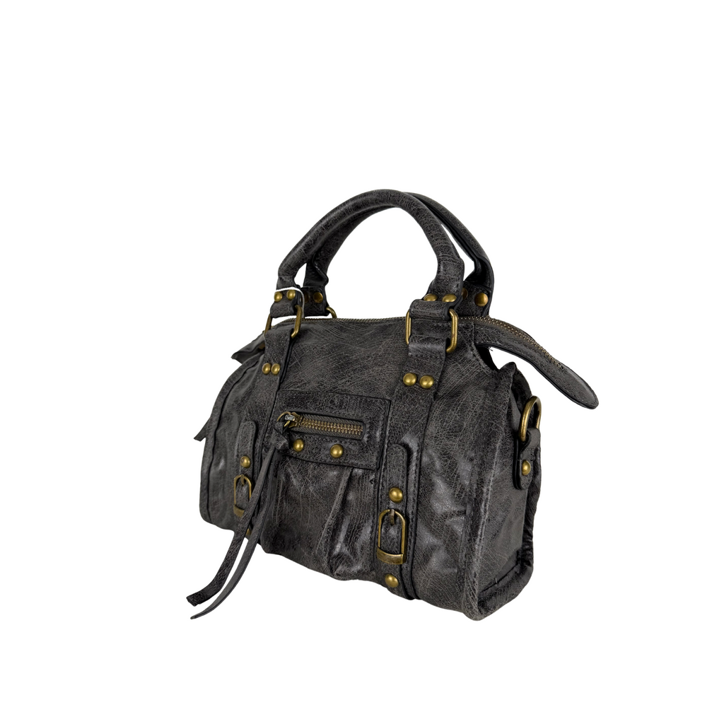 City bag Mini Grigia