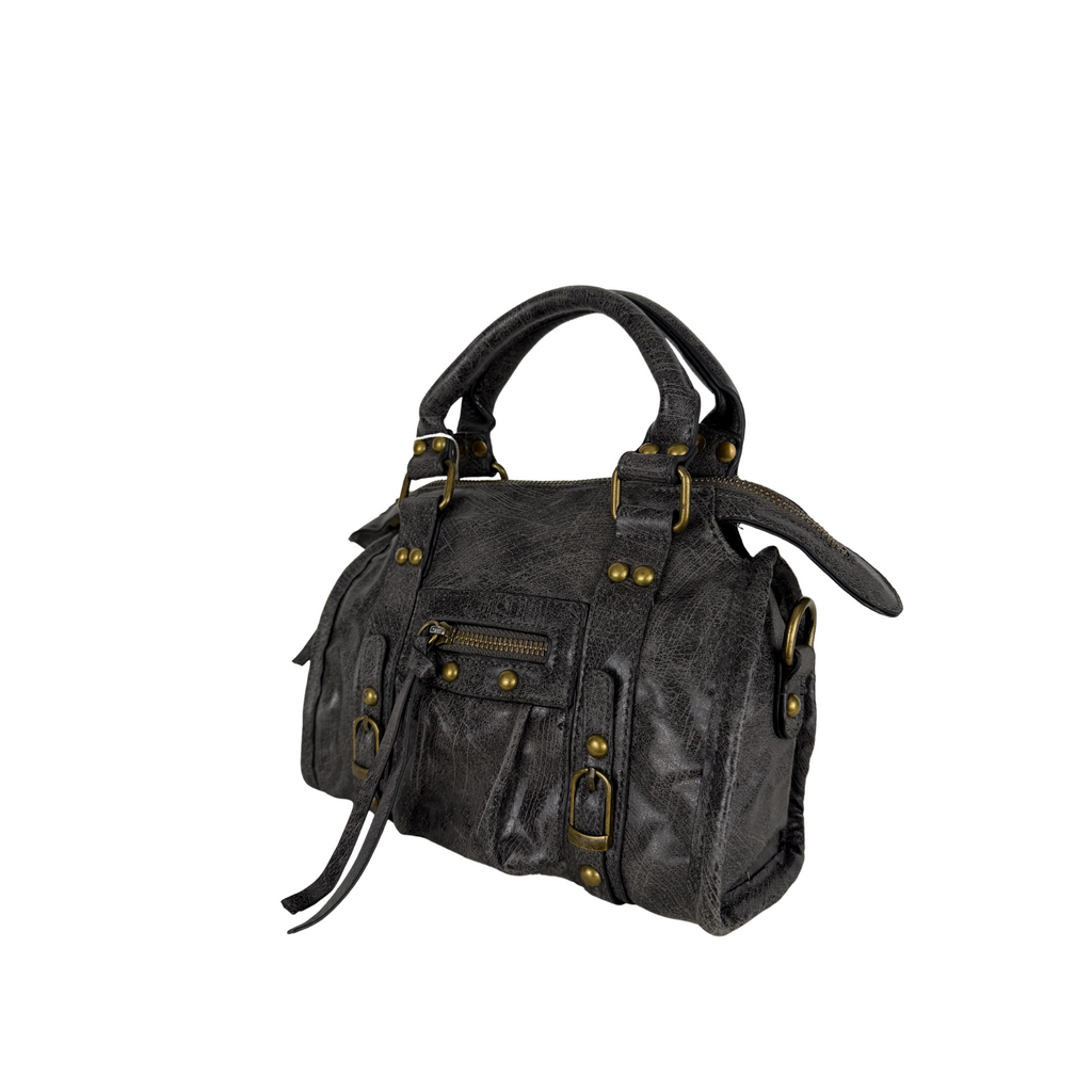 City bag Mini Grigia