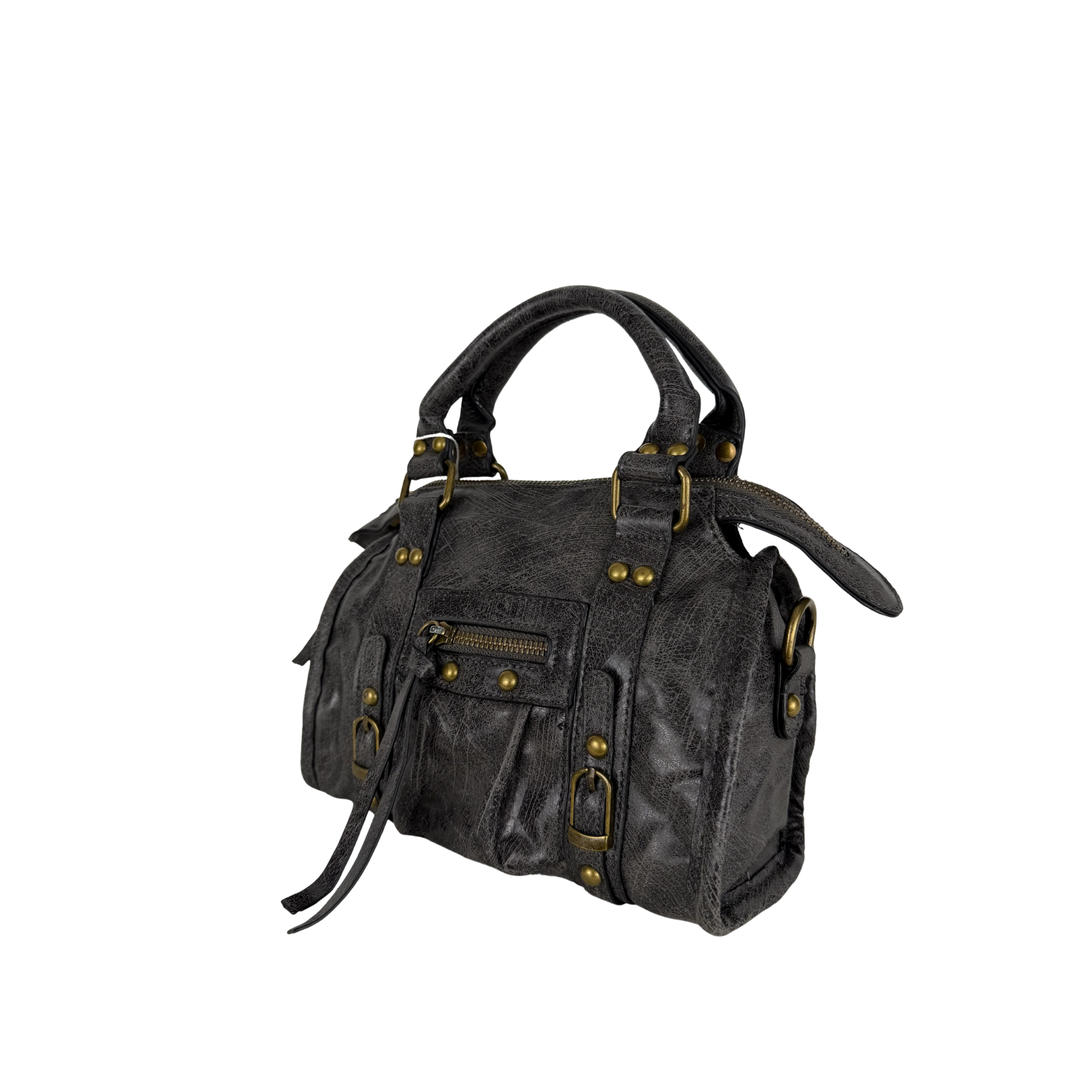 City bag Mini Grigia