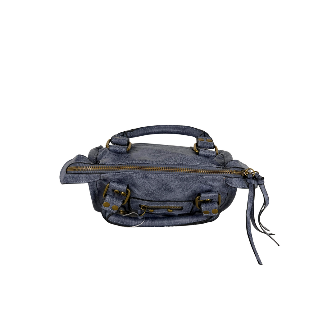City bag Mini Azzurra