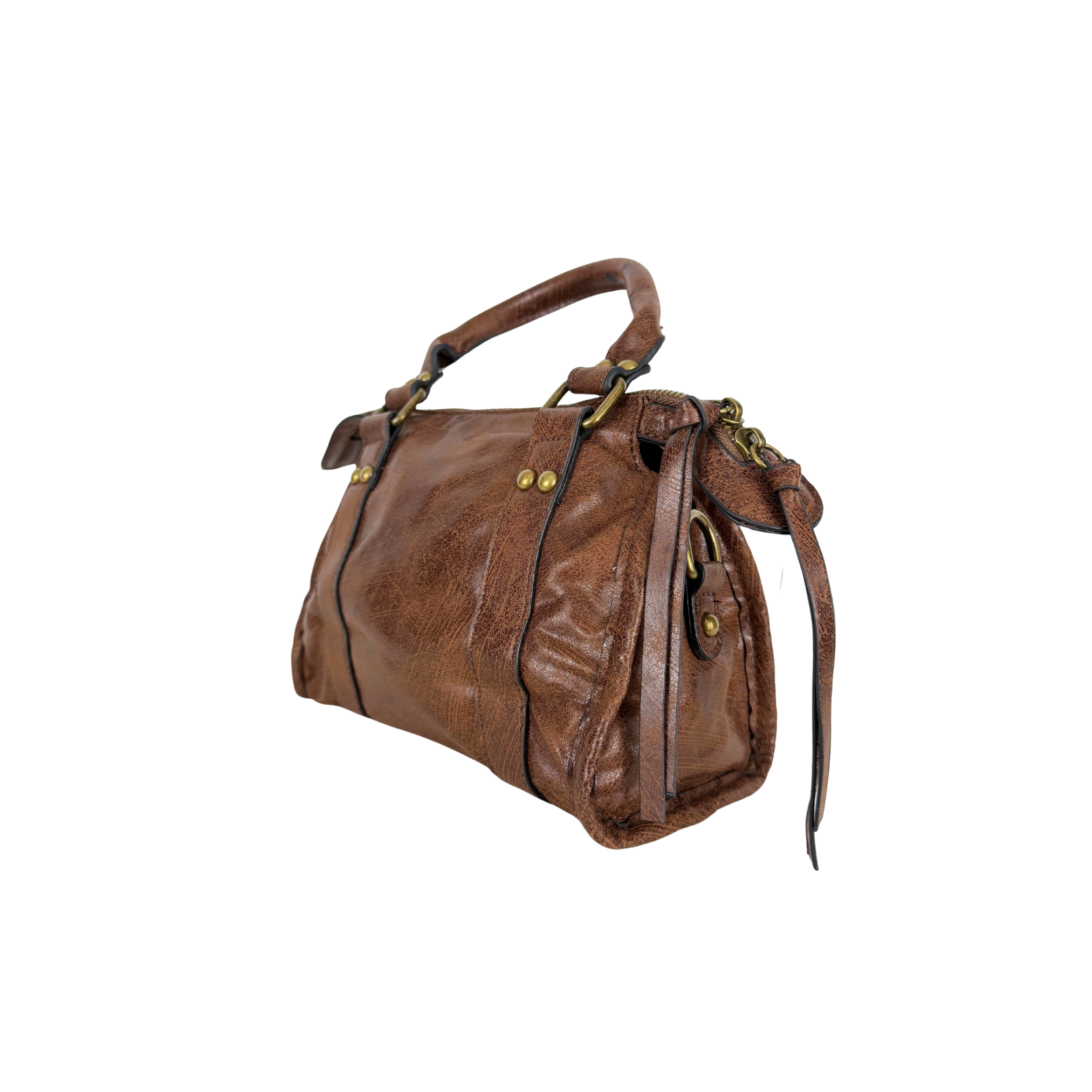 City bag Mini marrone