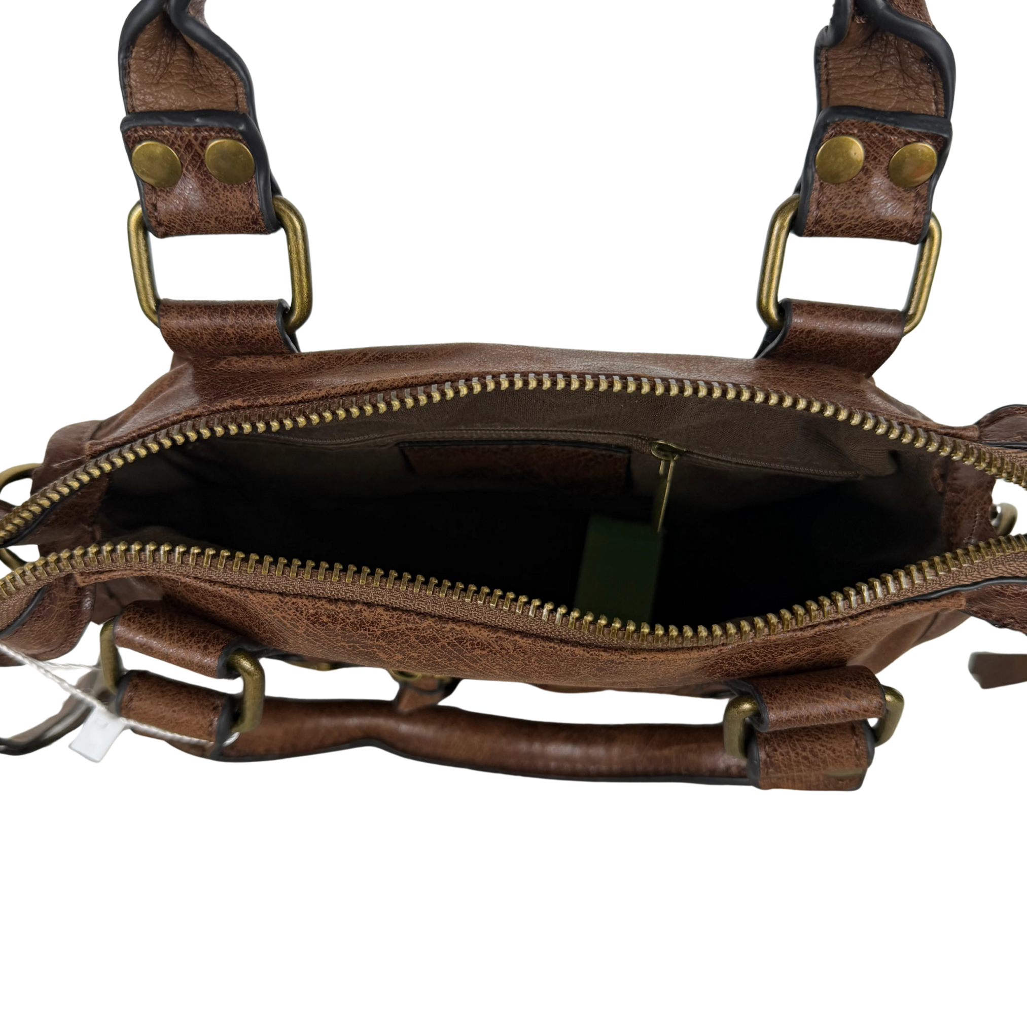 City bag Mini marrone