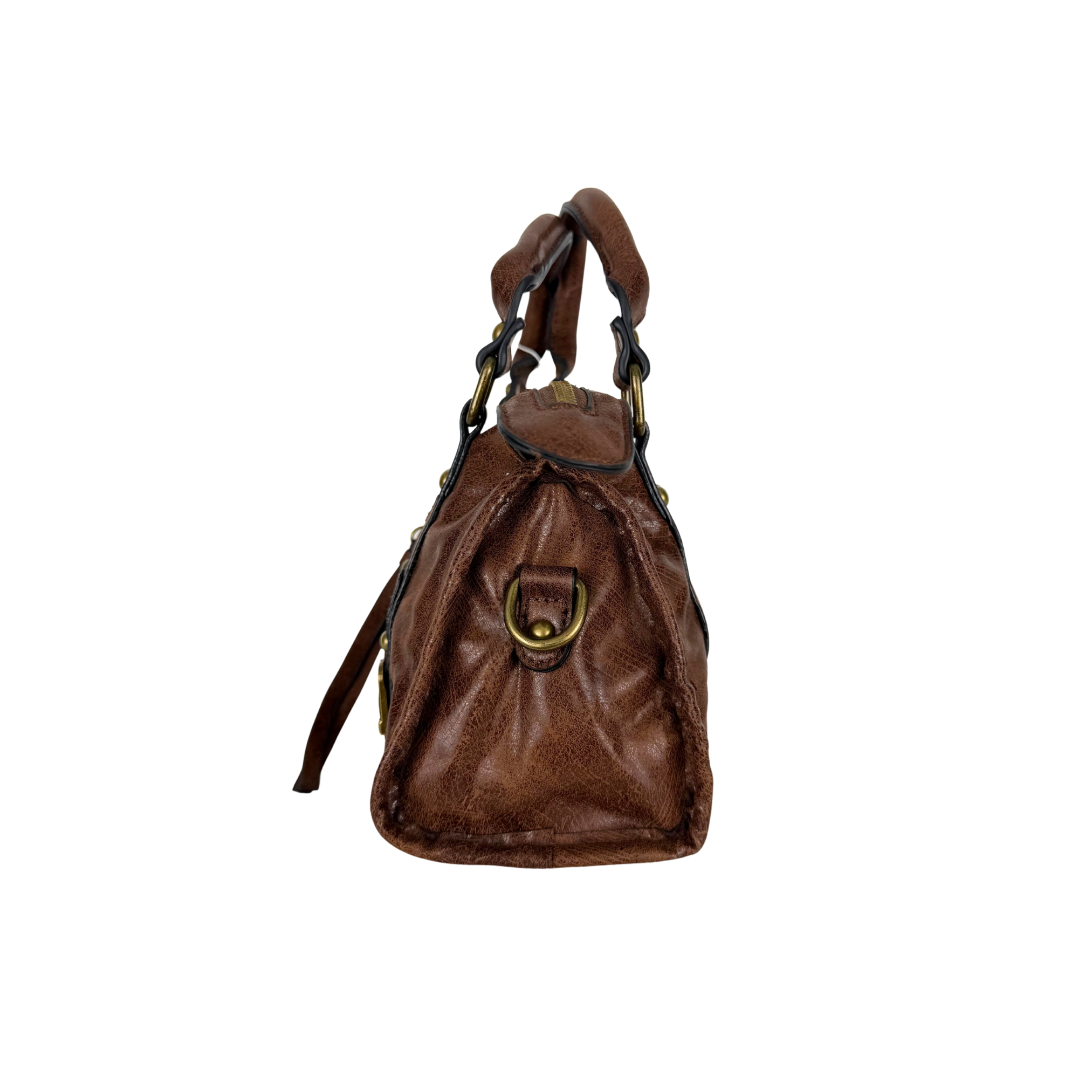 City bag Mini marrone