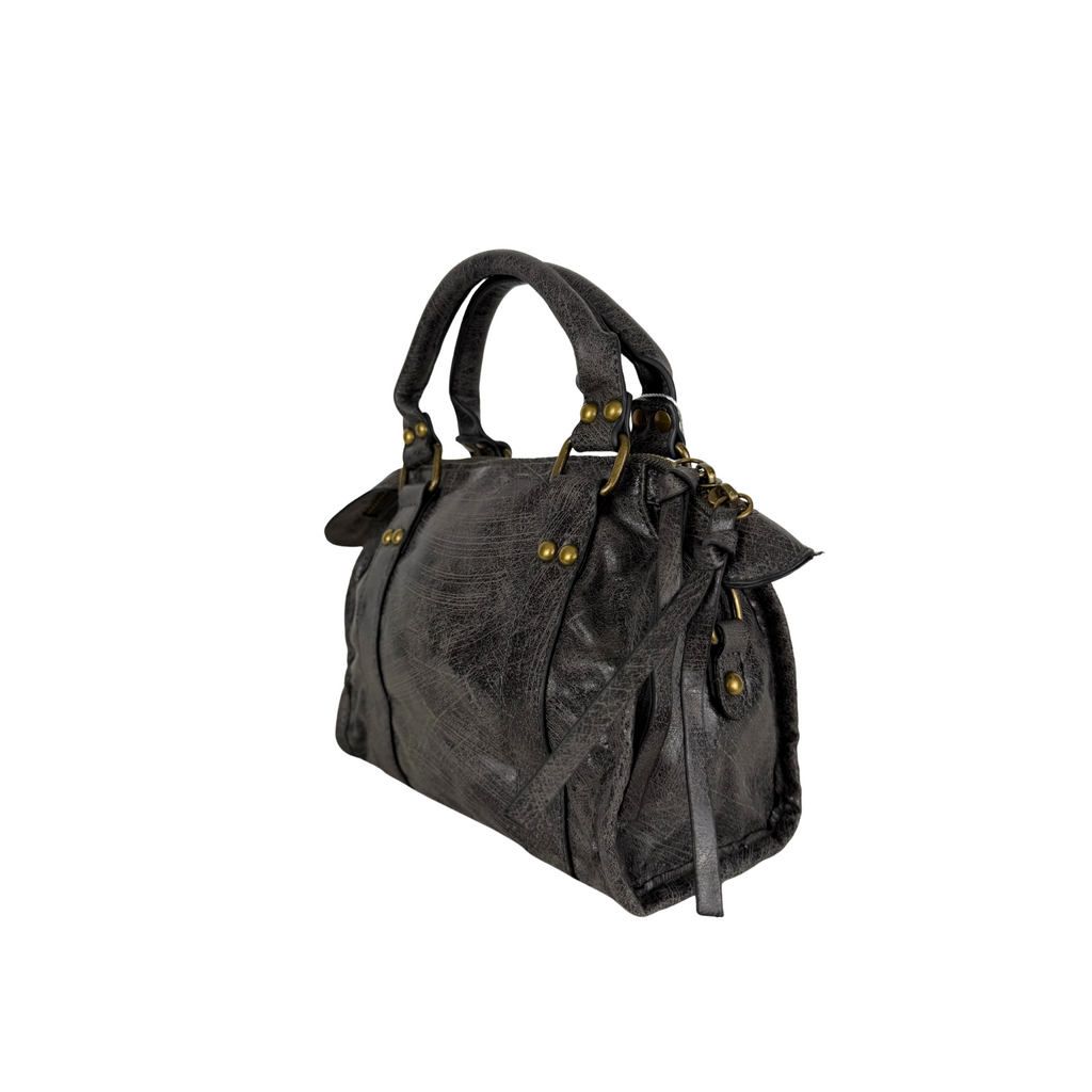 City bag Mini Grigia