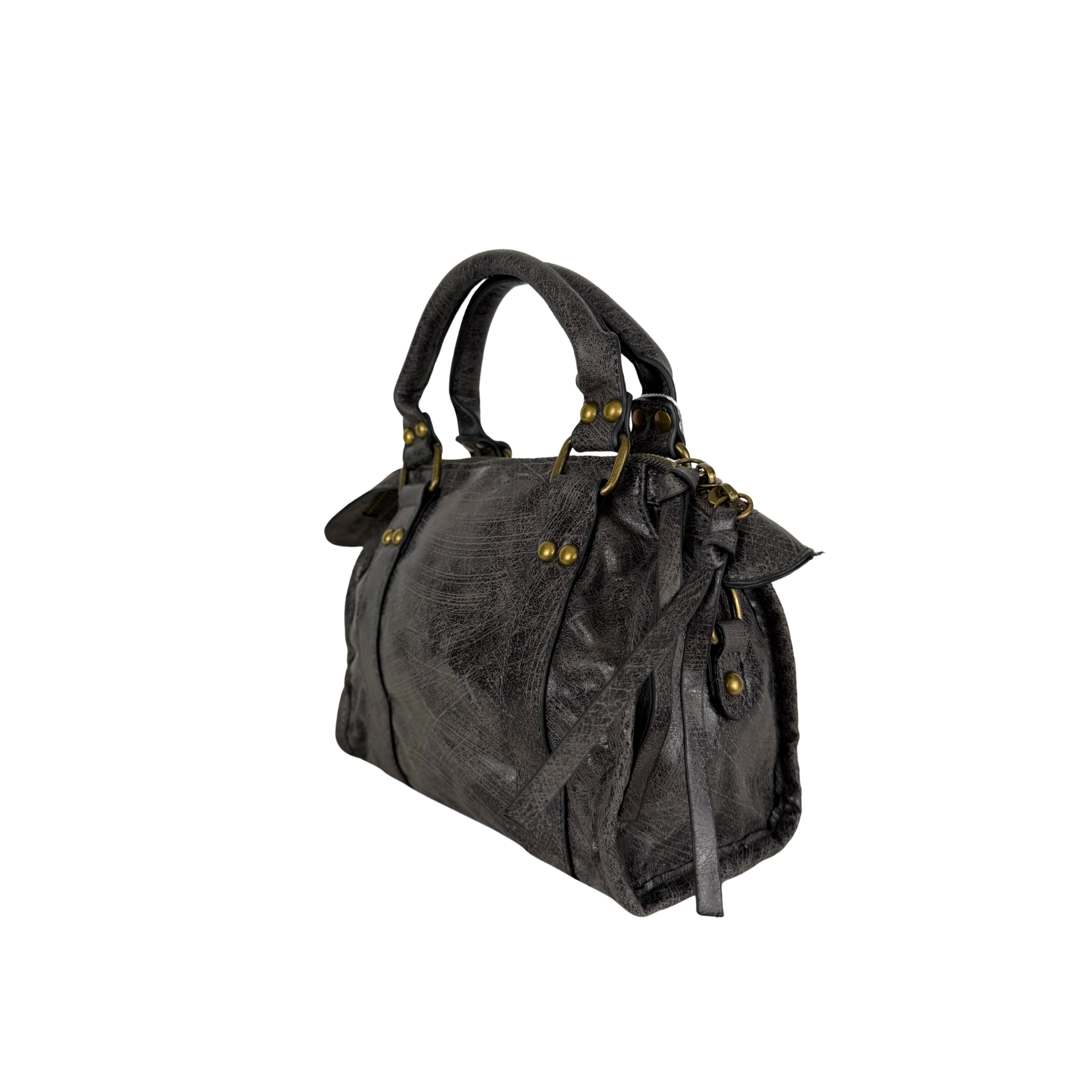City bag Mini Grigia