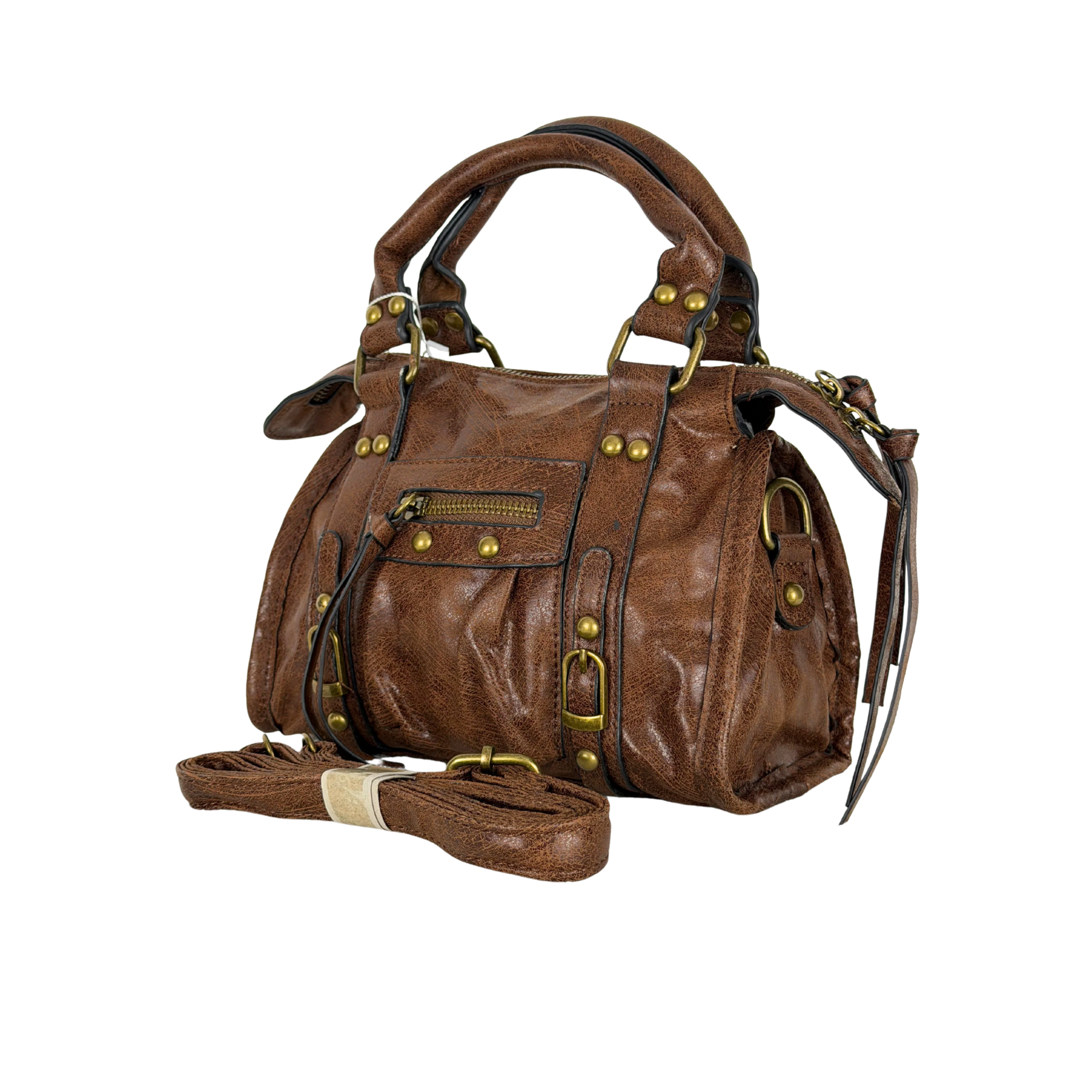 City bag Mini marrone