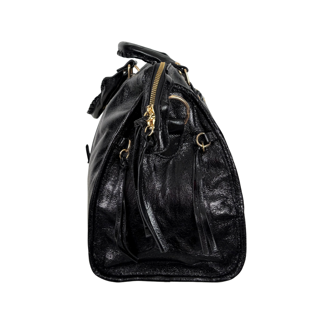 City bag Maxi Metallo