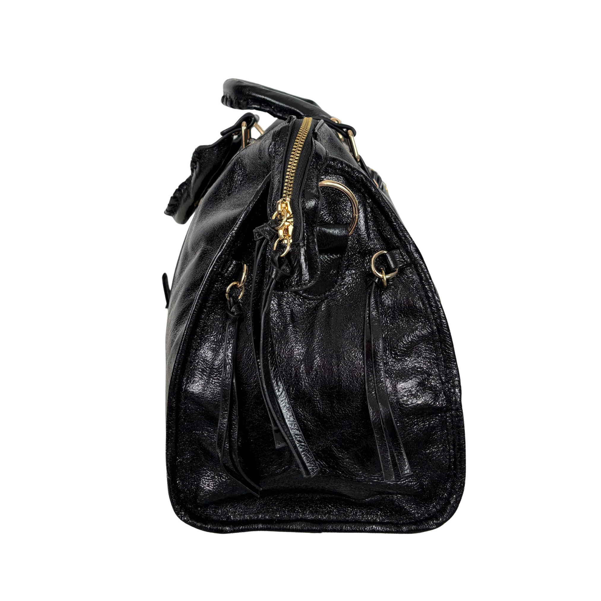 City bag Maxi Metallo