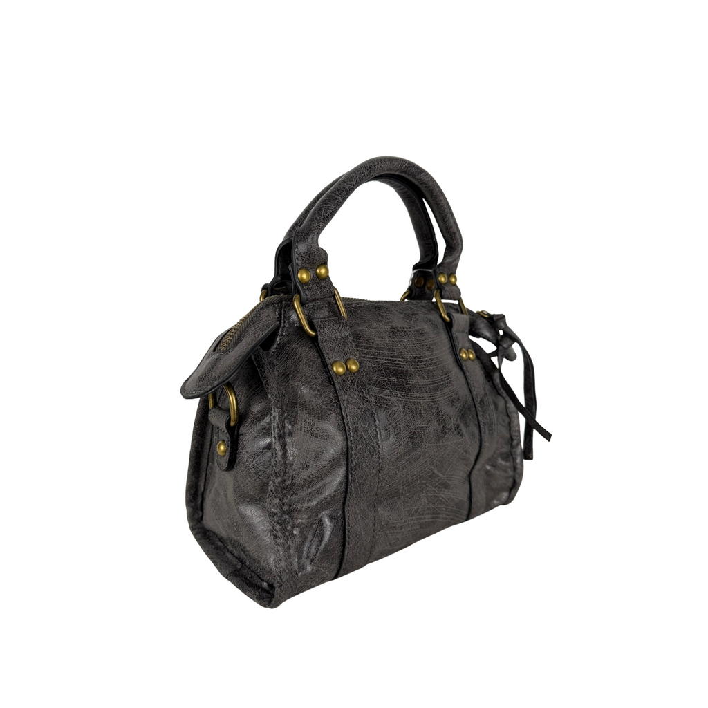 City bag Mini Grigia