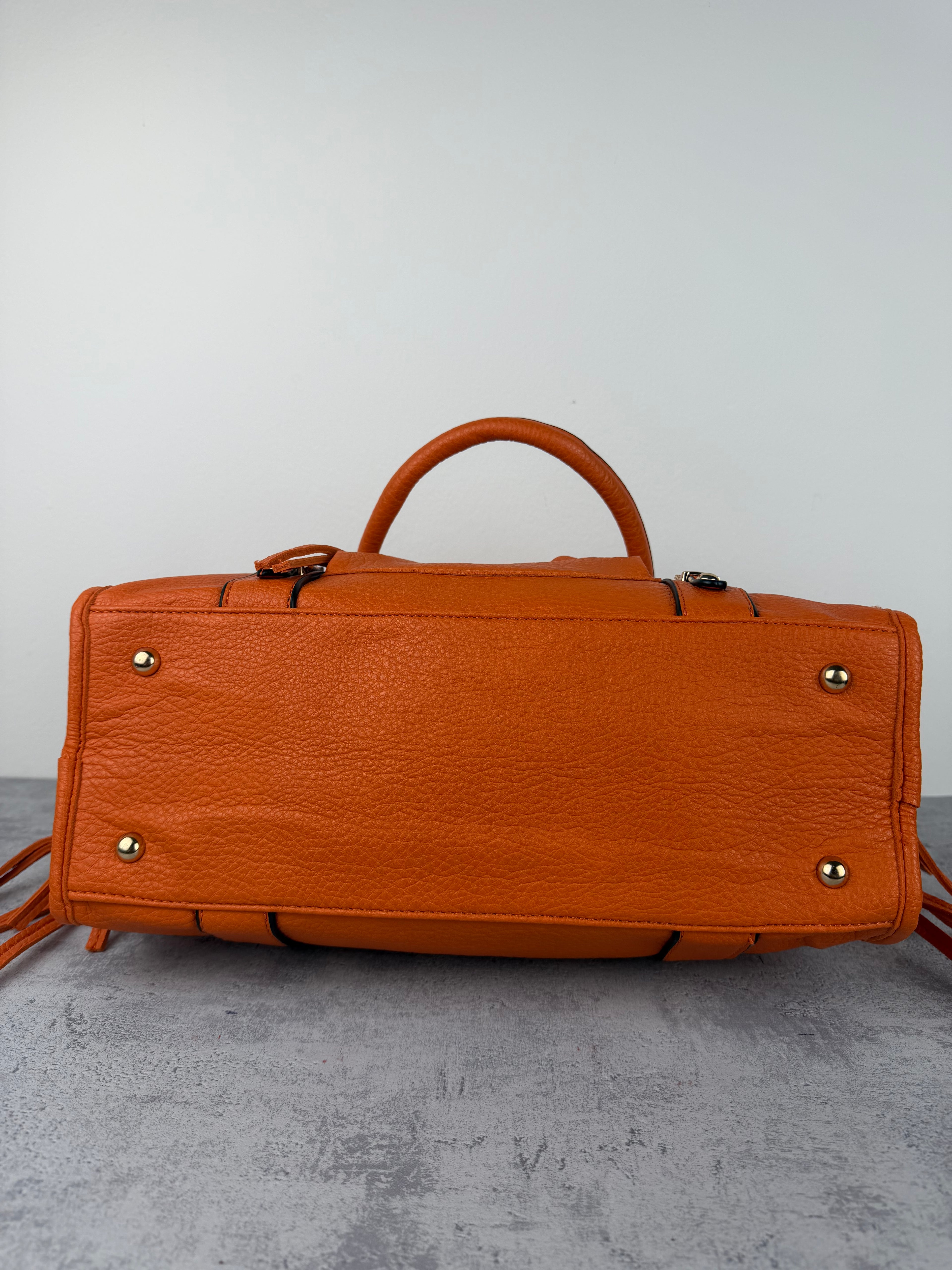 City bag XL Martellata Arancione