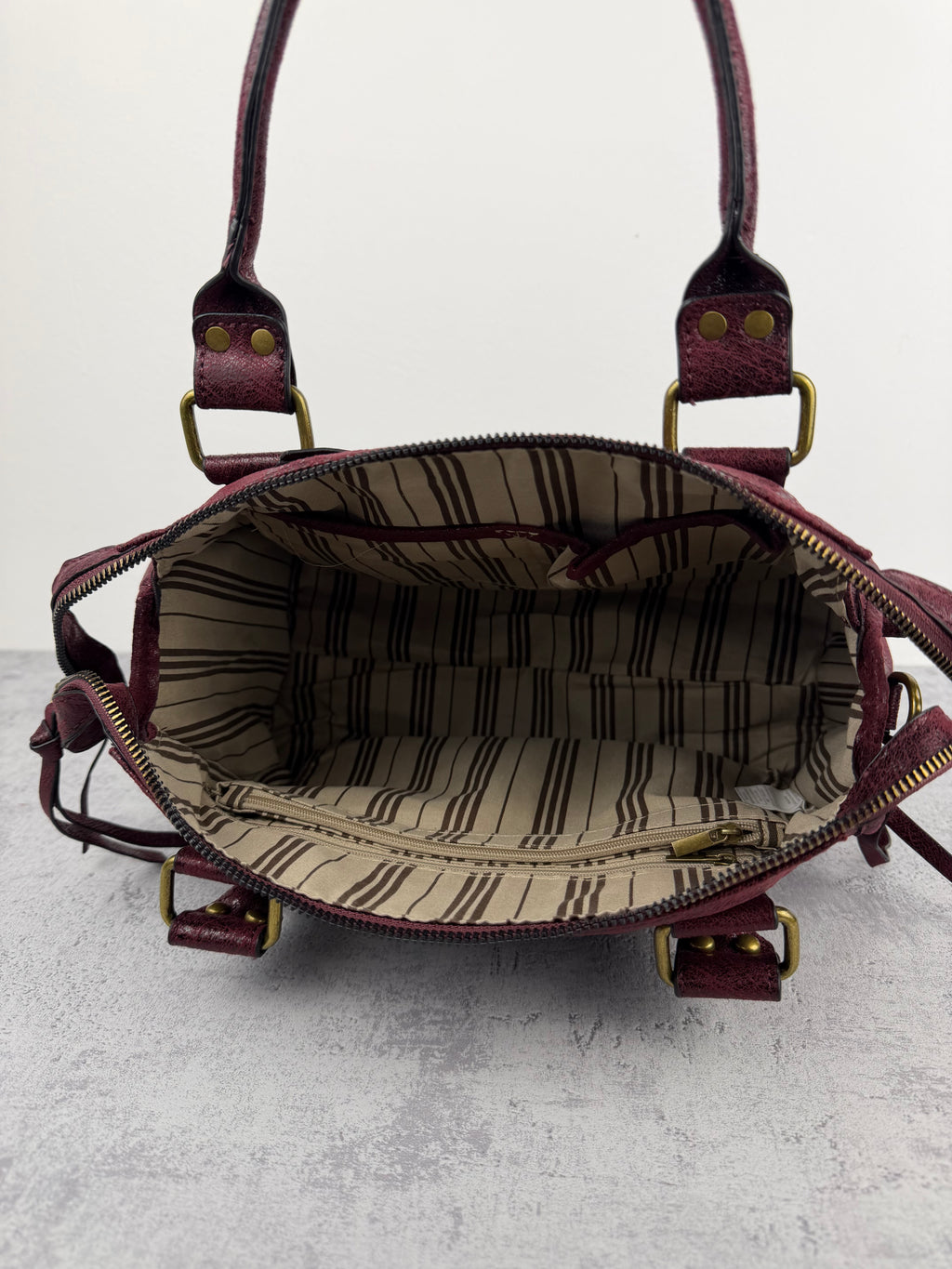 City bag L Vintage Vino