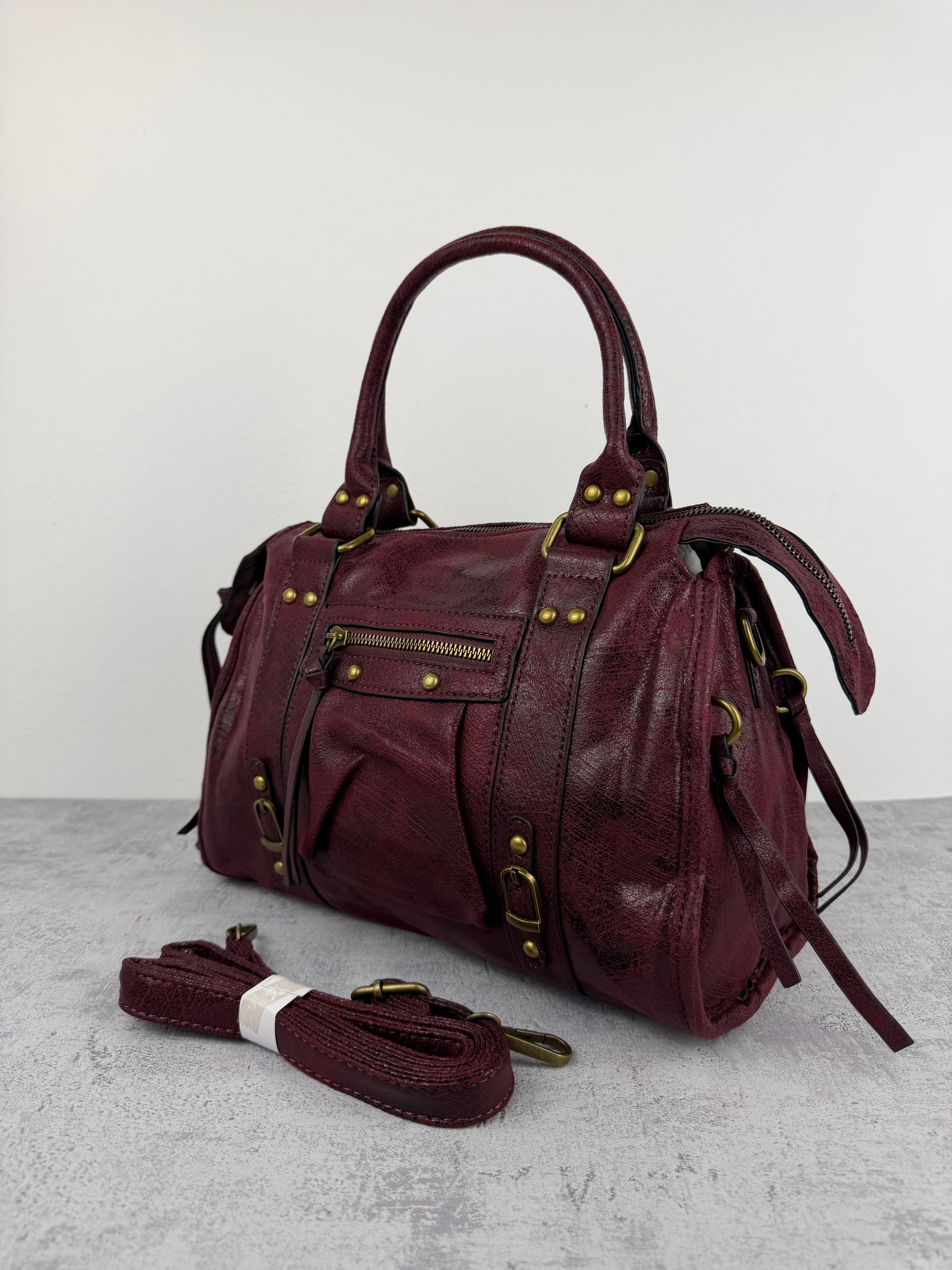 City bag L Vintage Vino