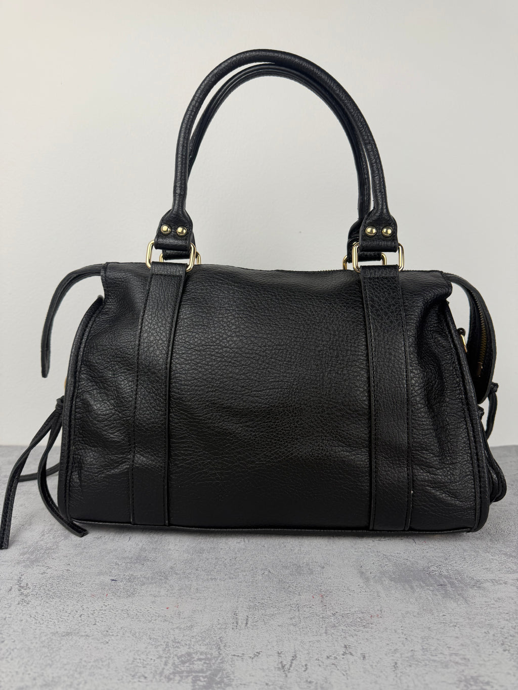 City bag XL Martellata Nera