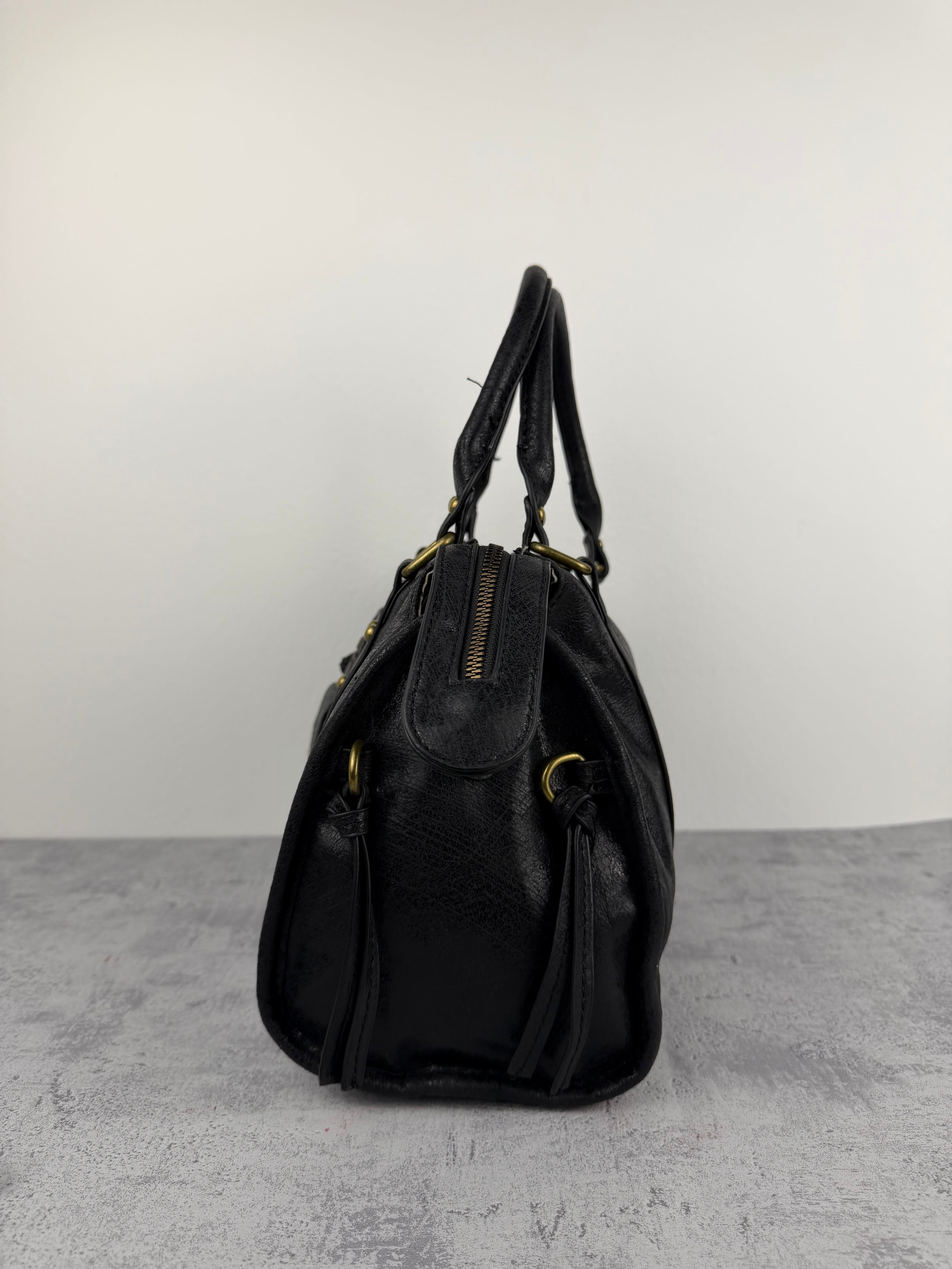 City bag L Vintage Nera