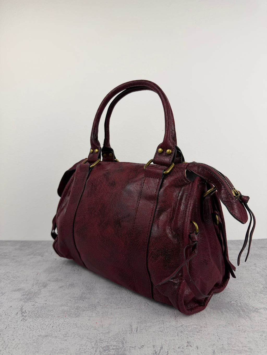 City bag L Vintage Vino