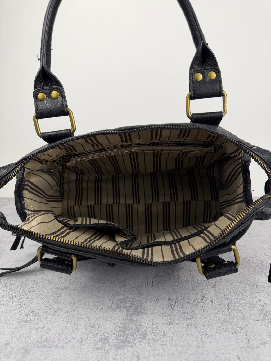 City bag L Vintage Nera