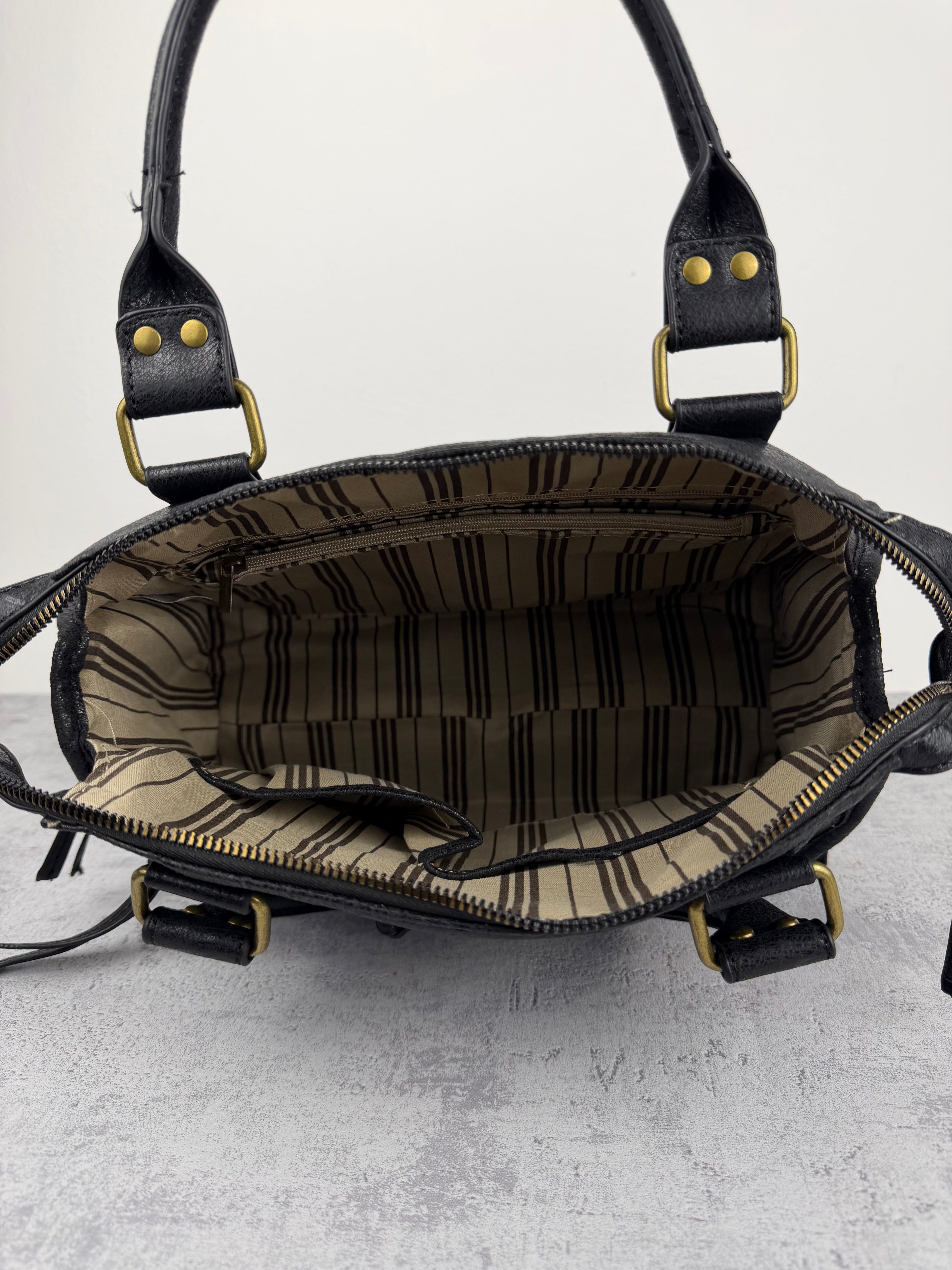 City bag L Vintage Nera