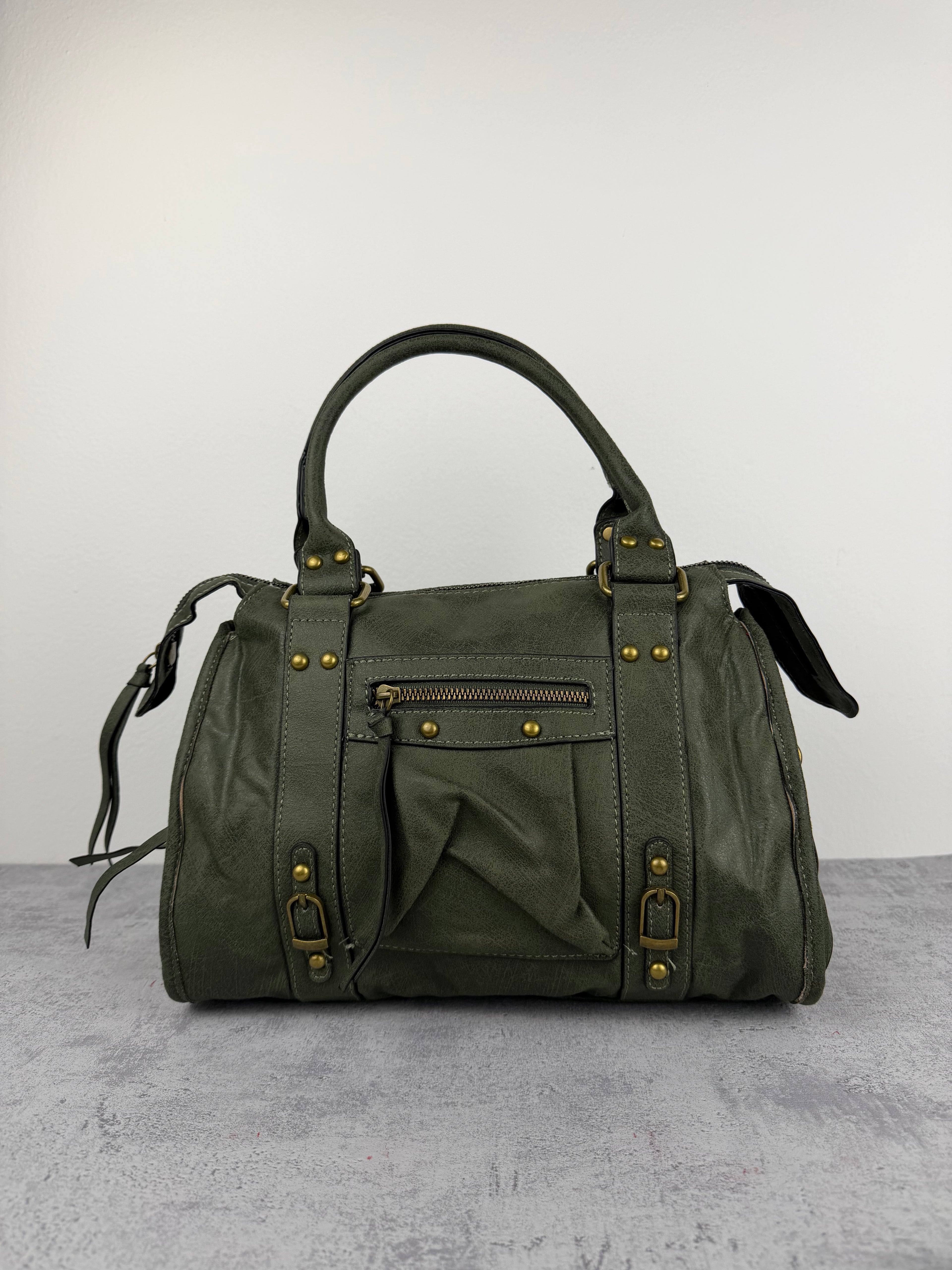 City bag L Vintage Verde