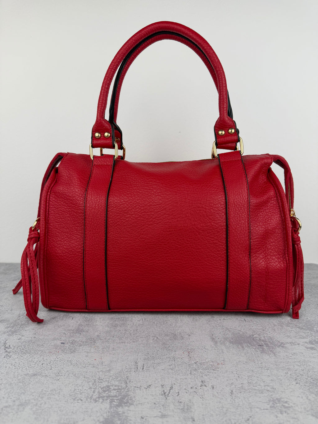 City bag XL Martellata Rossa