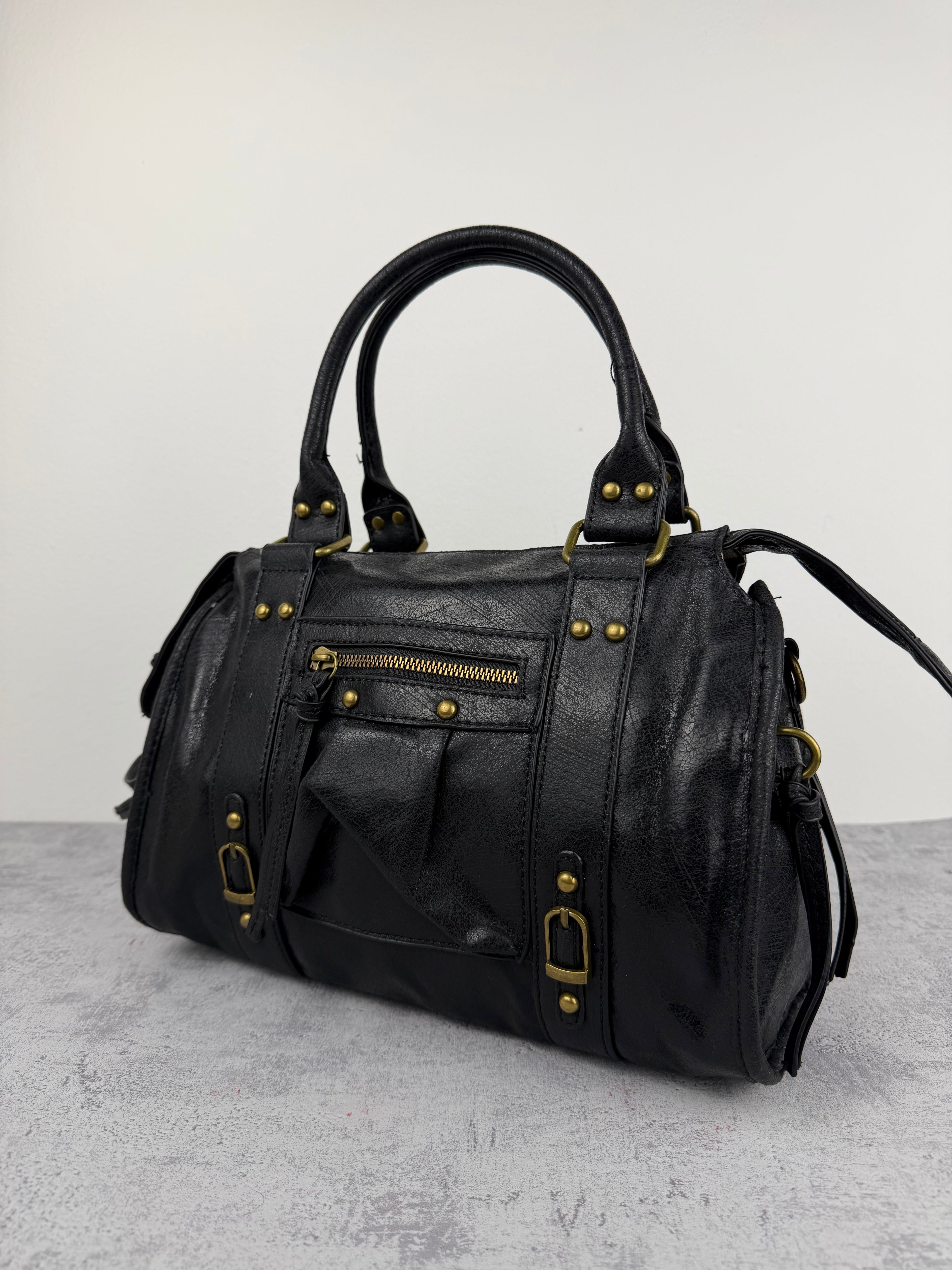 City bag L Vintage Nera