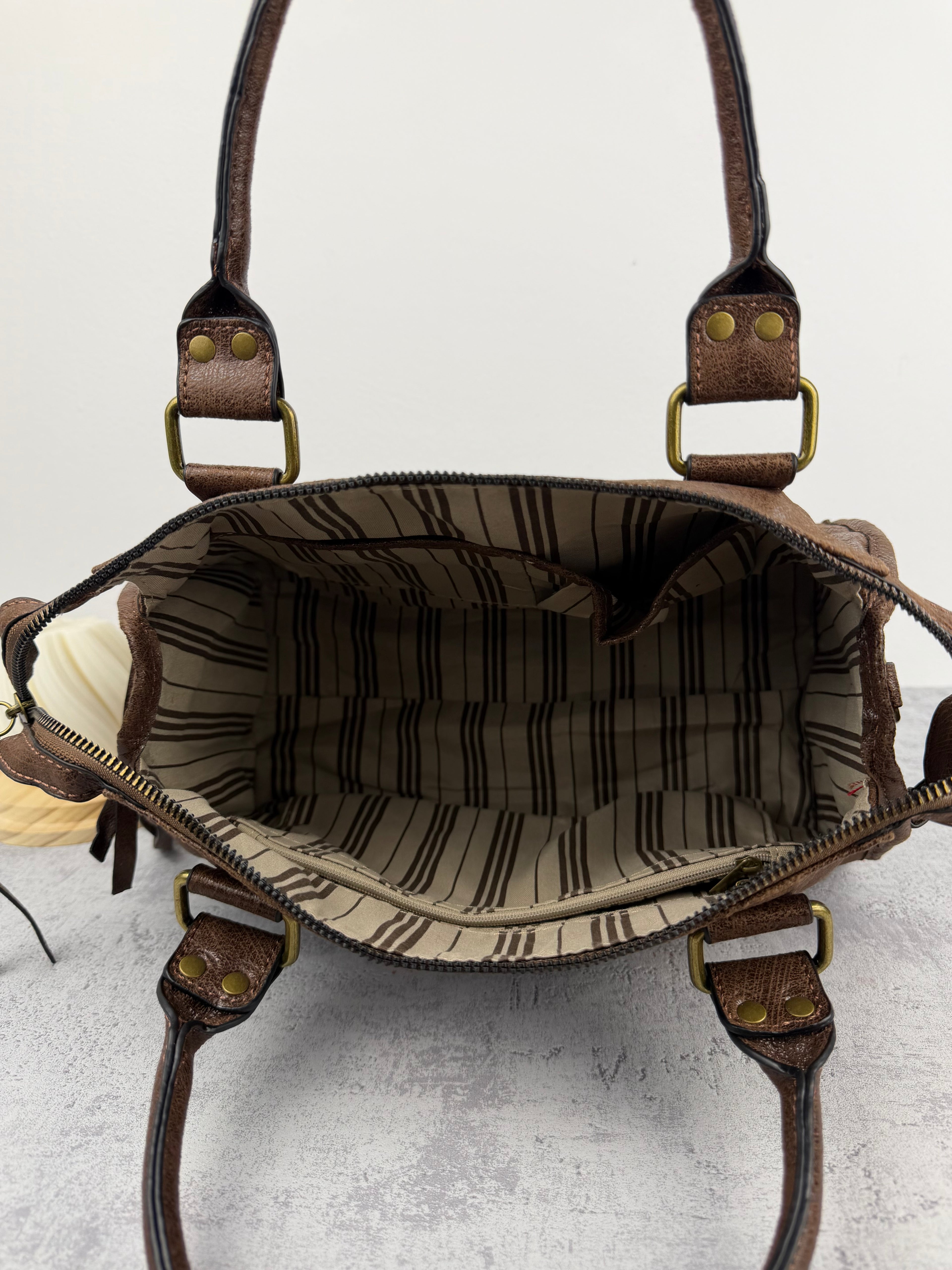 City bag L Vintage Caffe