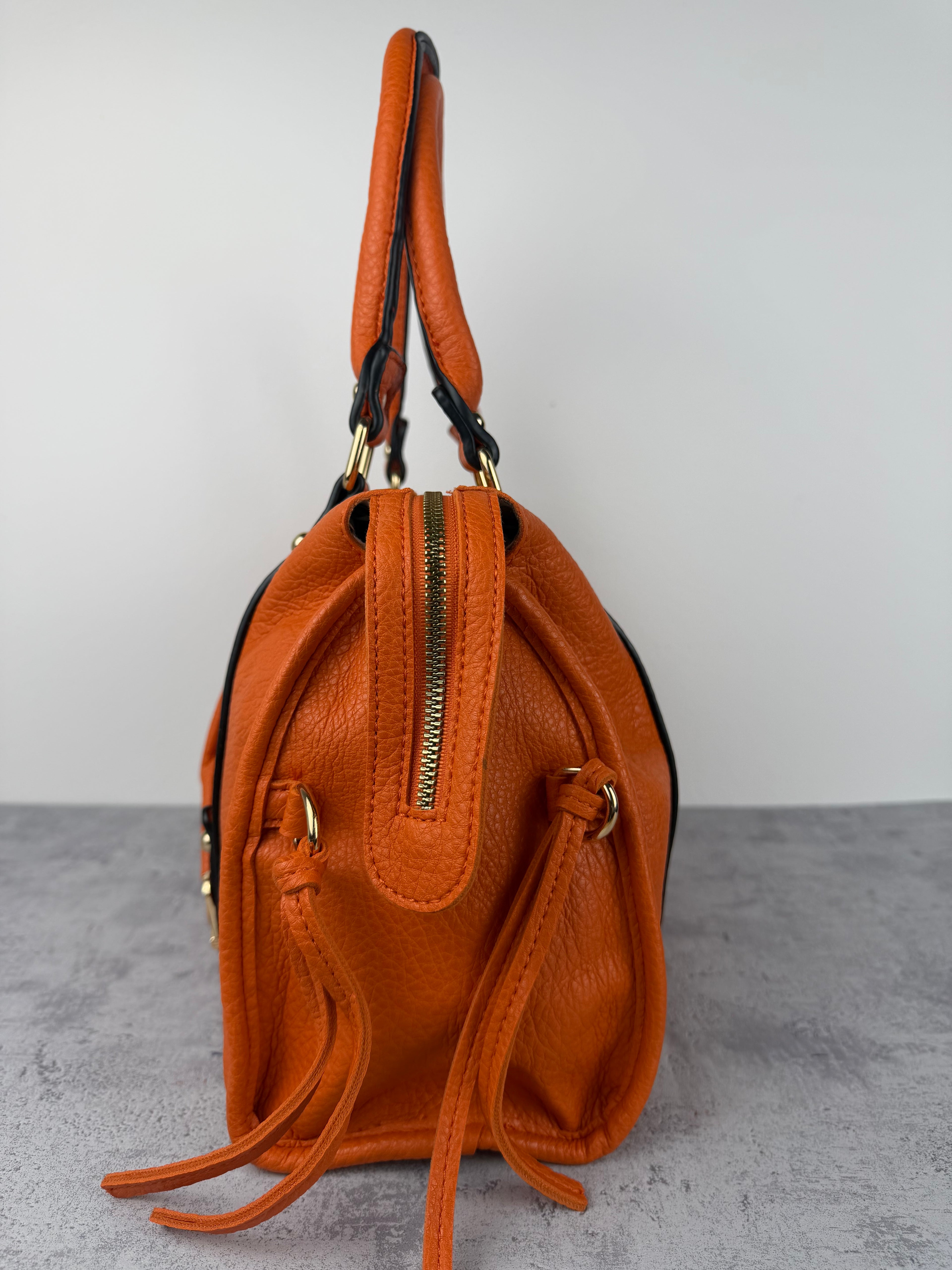 City bag XL Martellata Arancione